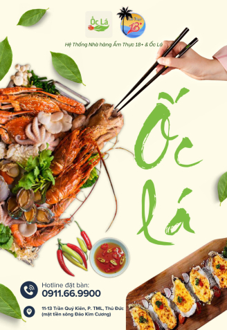 Thực đơn Ốc Lá 