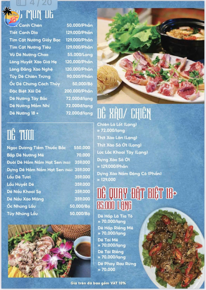Đặc Sản Thịt Dê 